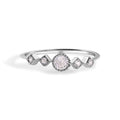 925 Sterling Silver Nickel Free Rhodium Plated Pave Clear CZ Ring - STR01174