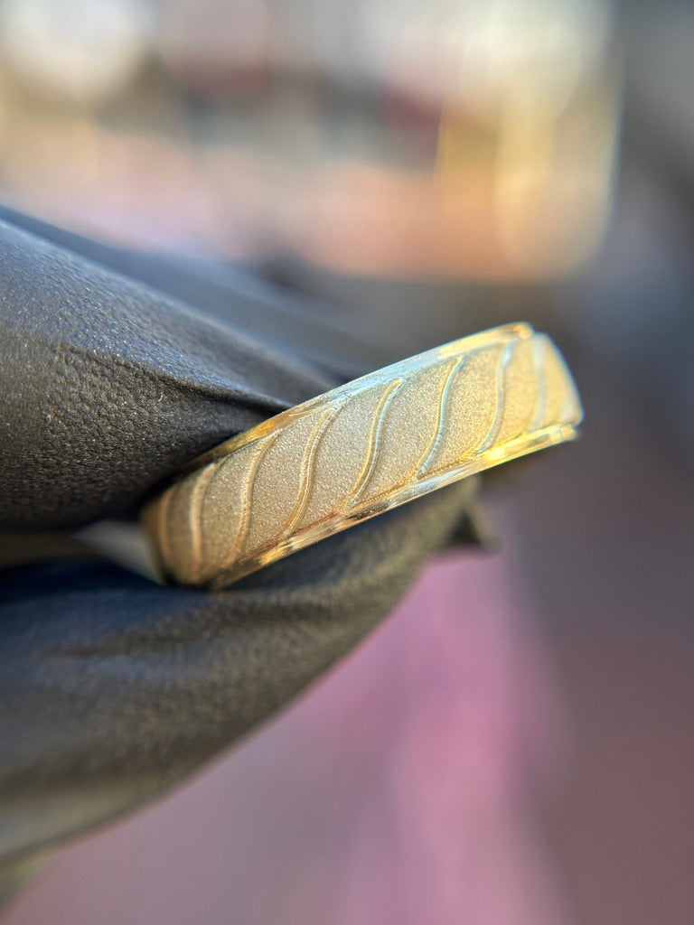 Sanded Swirl Ring — detail 3