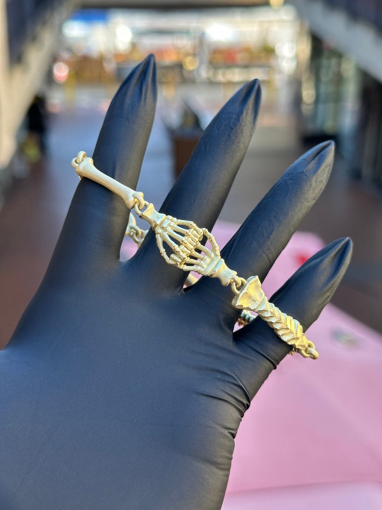 Skeleton Bones Bracelet — detail 3