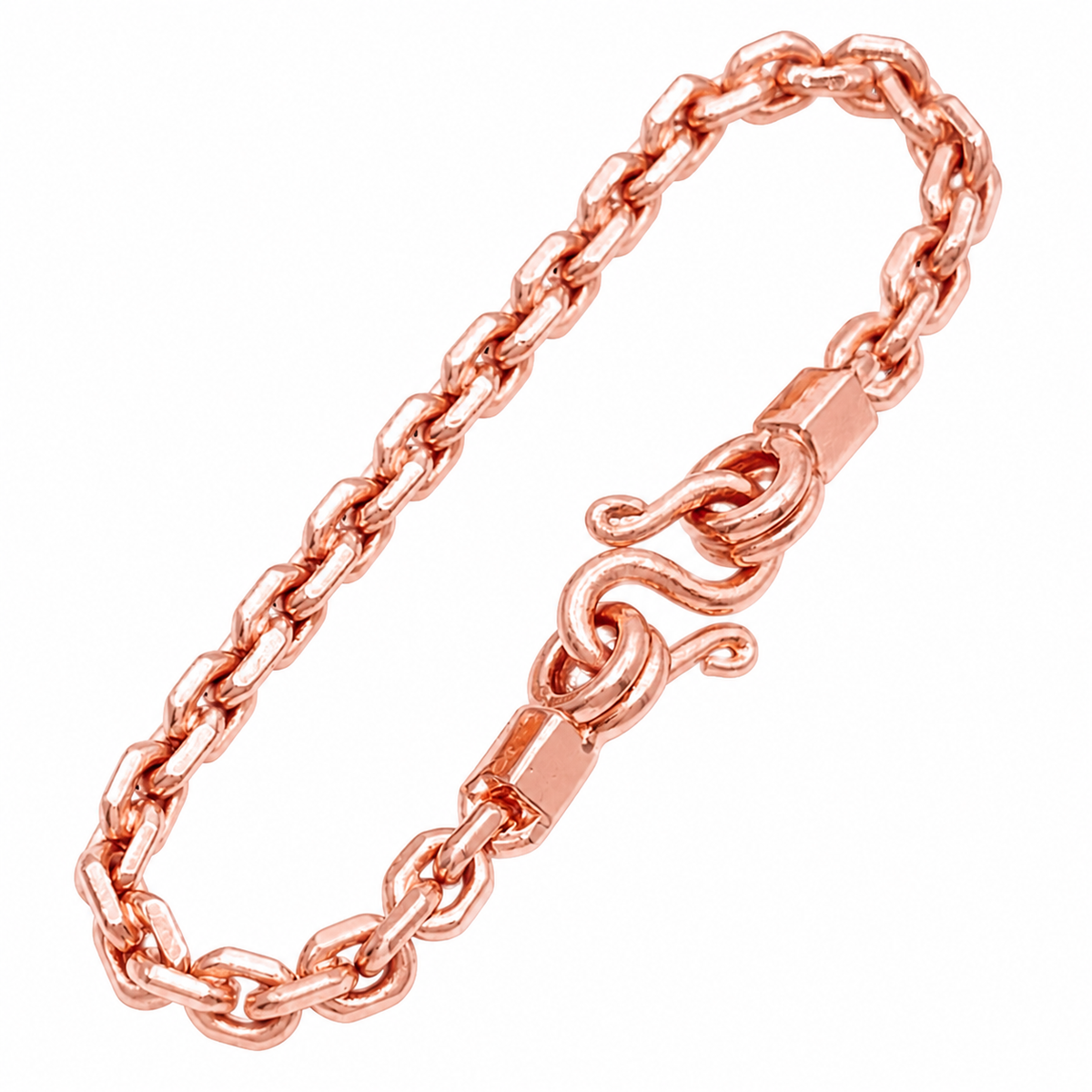 4.3MM Solid Anchor Link Bracelet — detail 4