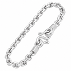 4.3MM Solid Anchor Link Bracelet — detail 3