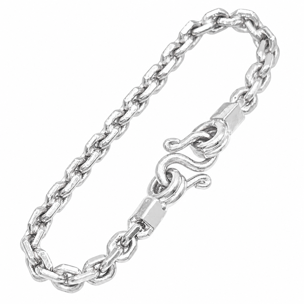 4.3MM Solid Anchor Link Bracelet — detail 3