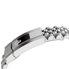 Rolex Stainless Steel Datejust - 36mm - Bright black Diamond Dial - Jubilee