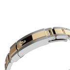Rolex Two-Tone (YG/SS) Datejust - 41mm - Champagne-colour Diamond Dial - Oyster
