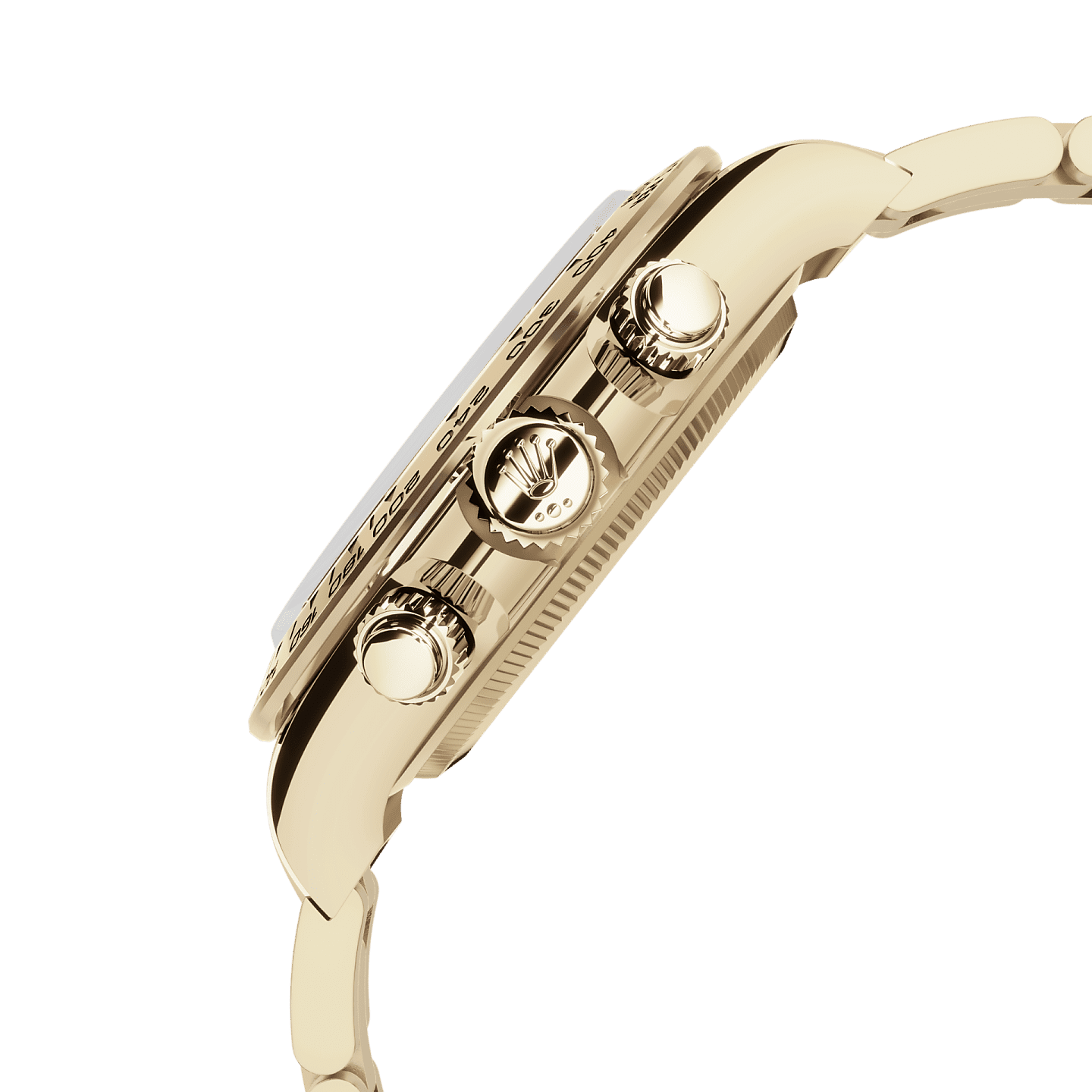 Rolex Yellow Gold Daytona - 40mm - White, golden counter rings - Oyster