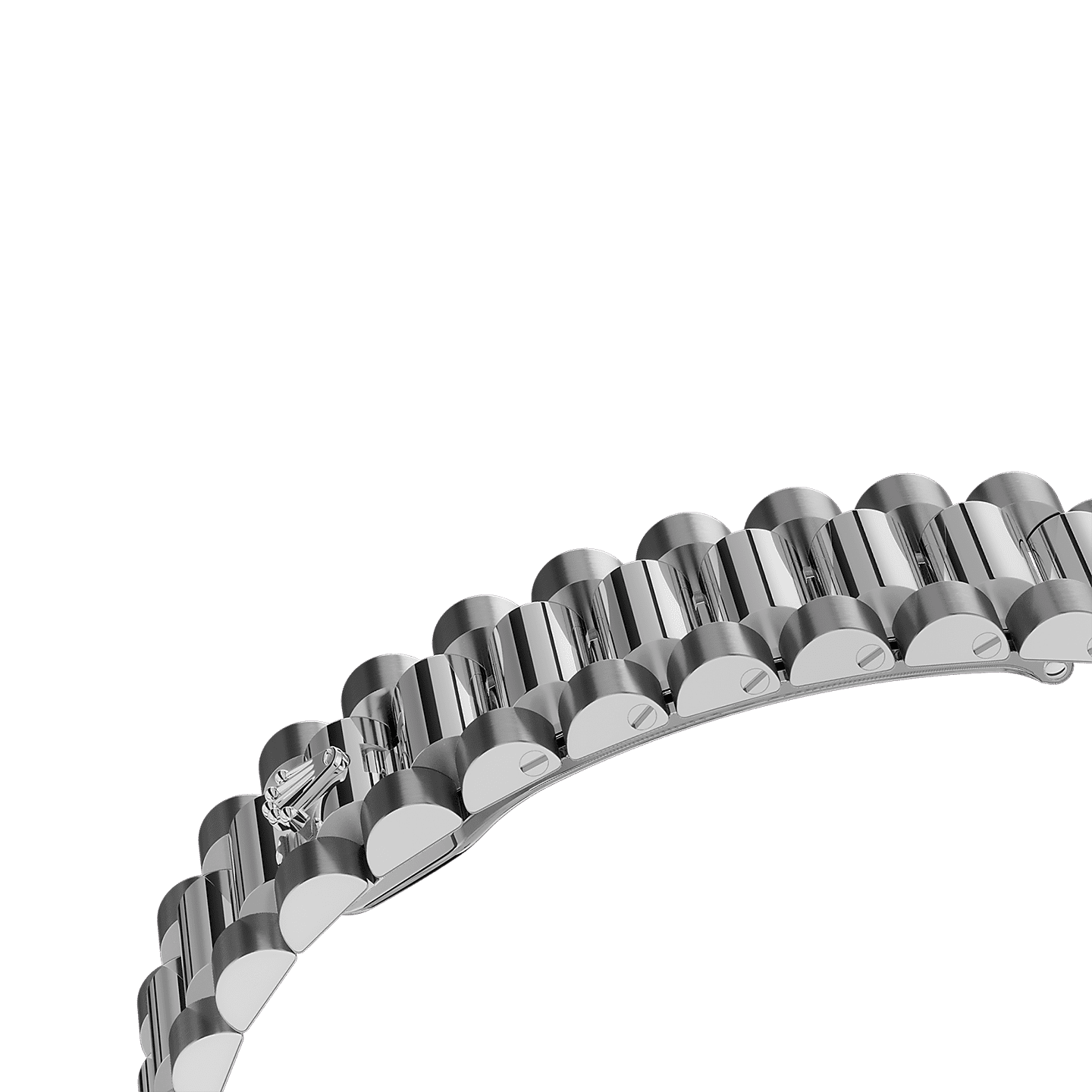 Rolex White Gold Day-Date - 36mm - Silver - President