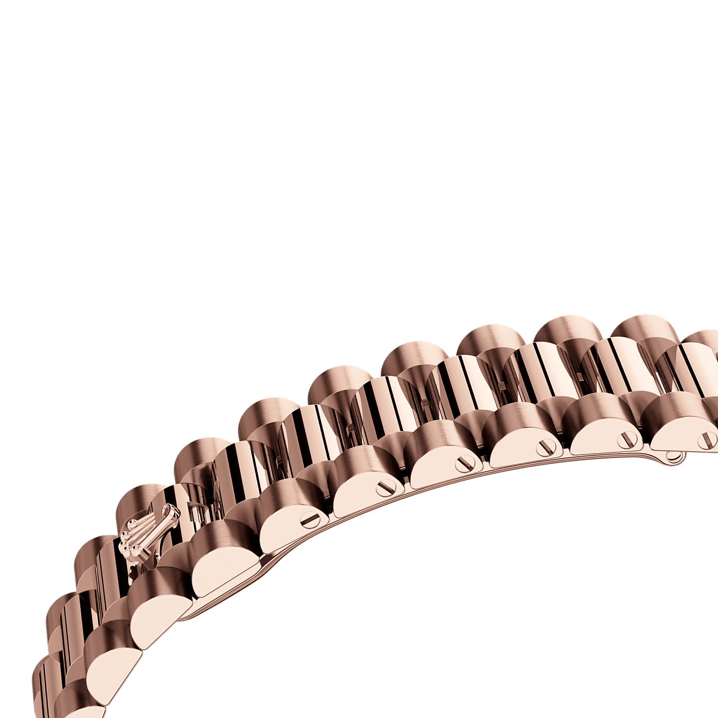 Rolex Rose Gold Day-Date - 40mm - White mother-of-pearl Diamond Dial - President