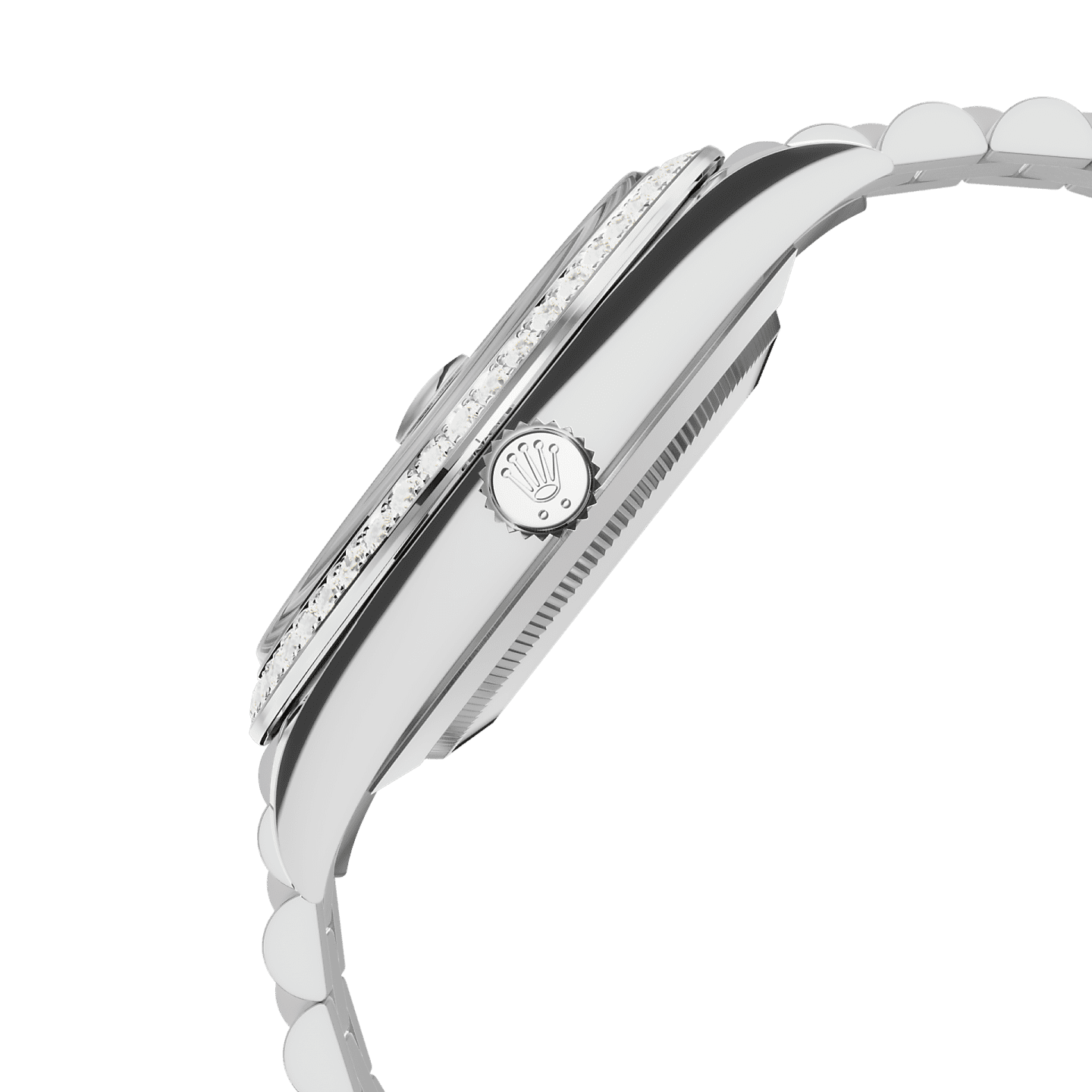 Rolex White Gold Day-Date - 40mm - White - President