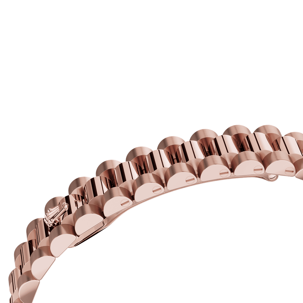 Rolex Rose Gold Datejust - 28mm - Chocolate - President