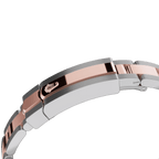 Rolex Two-Tone (RG/SS) Datejust - 28mm - Chocolate - Oyster