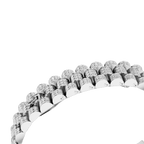 Rolex White Gold Datejust - 28mm - Diamond-paved - President