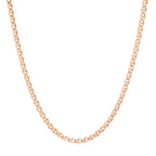 3MM Solid Diamond-Cut Mariner Chain