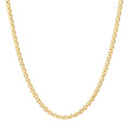 3MM Solid Diamond-Cut Mariner Chain
