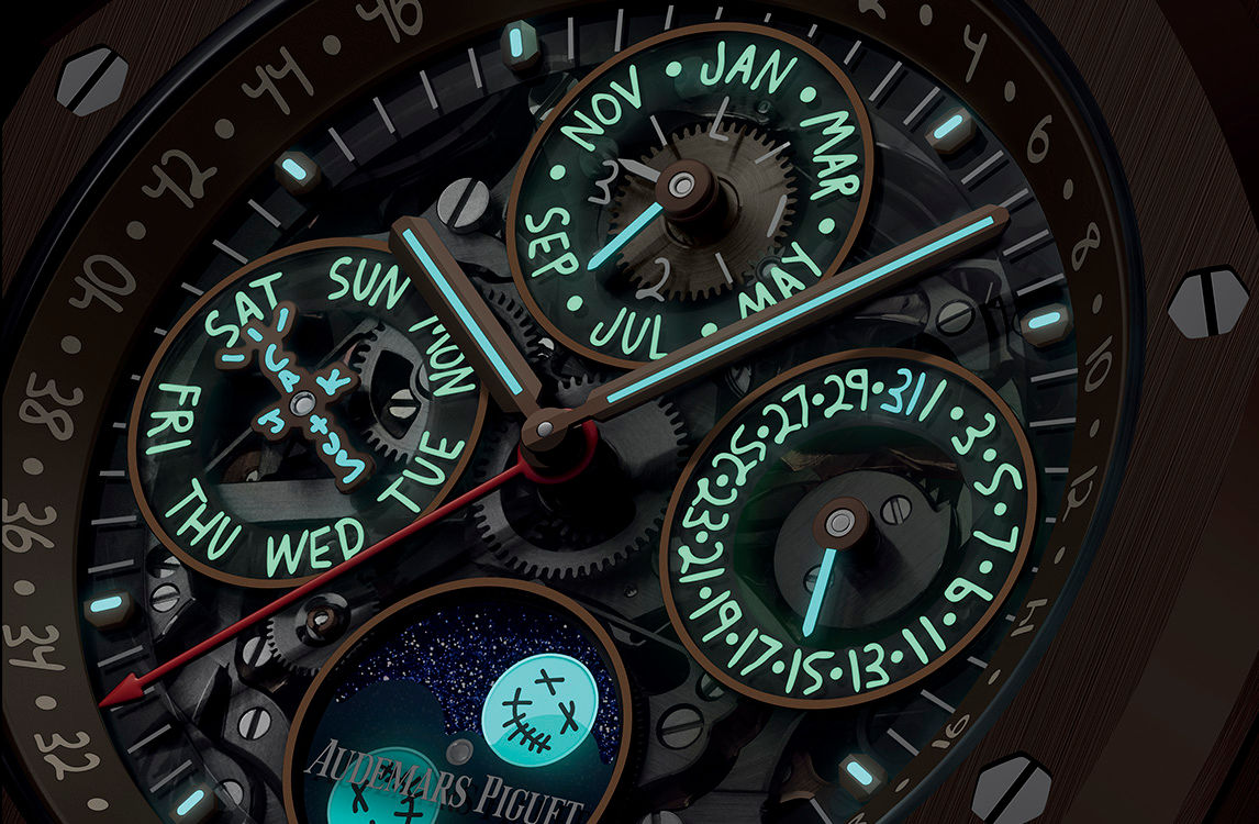 Audemars Piguet - 41 mm - Brown ceramic