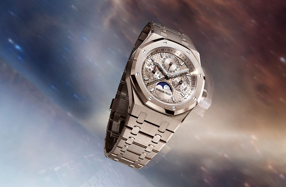 Audemars Piguet - 41 mm - 18K Sand Gold