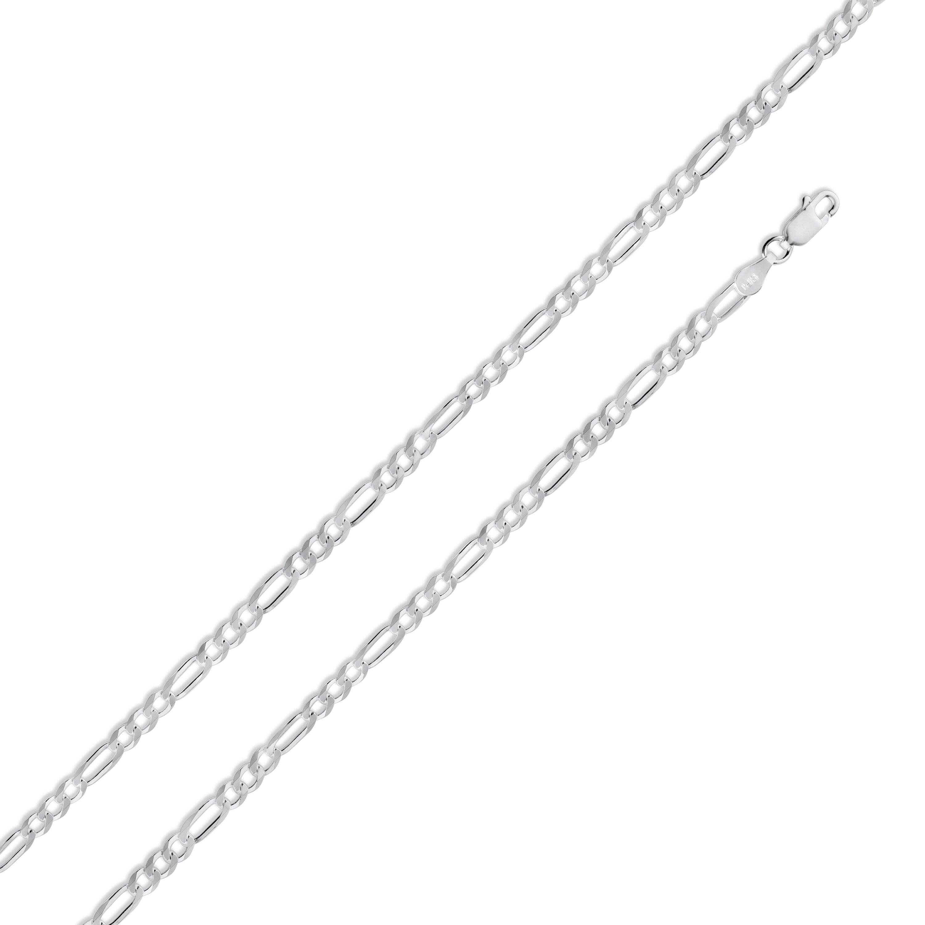 Figaro 100 Chain or Bracelet 3.9mm - CH605