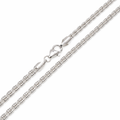 925 Sterling Silver Ice 4 Sided Diamond Cut 180 3.6mm Chain or Bracelet - CH842