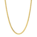 3.2MM Solid Miami Cuban Link Chain in yellow gold