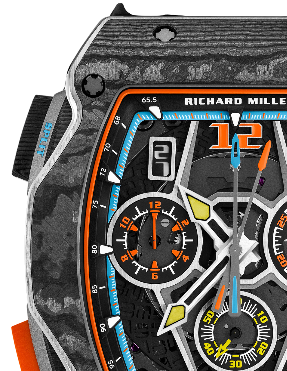 Richard Mille - RM 65-01 - Automatic Winding Split-seconds Chronograph McLaren  W1