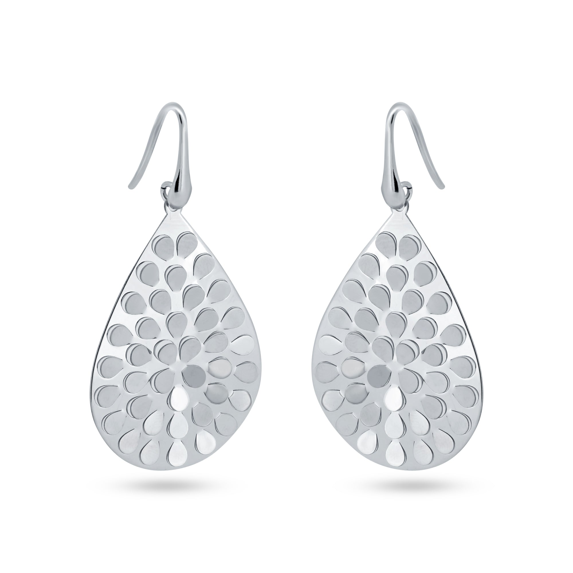 925 Sterling Silver Pear Shaped Italian Earring - ECE00013 | ECE00016