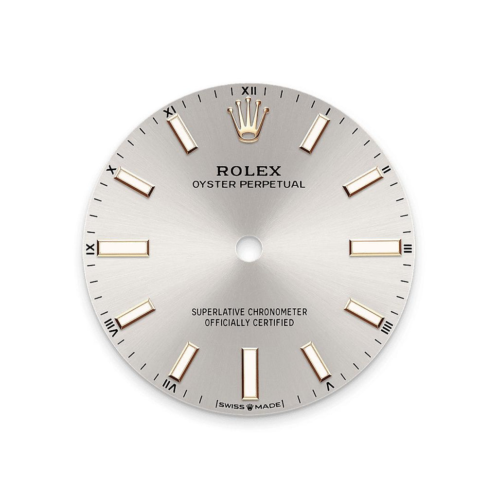 Rolex Stainless Steel Oyster Perpetual - 34mm - Silver