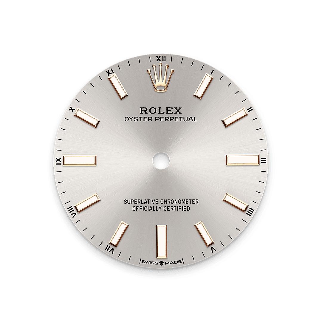 Rolex Stainless Steel Oyster Perpetual - 34mm - Silver