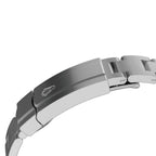Rolex Stainless Steel Oyster Perpetual - 34mm - Bright black