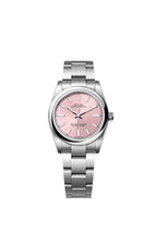Rolex Stainless Steel Oyster Perpetual - 34mm - Pink