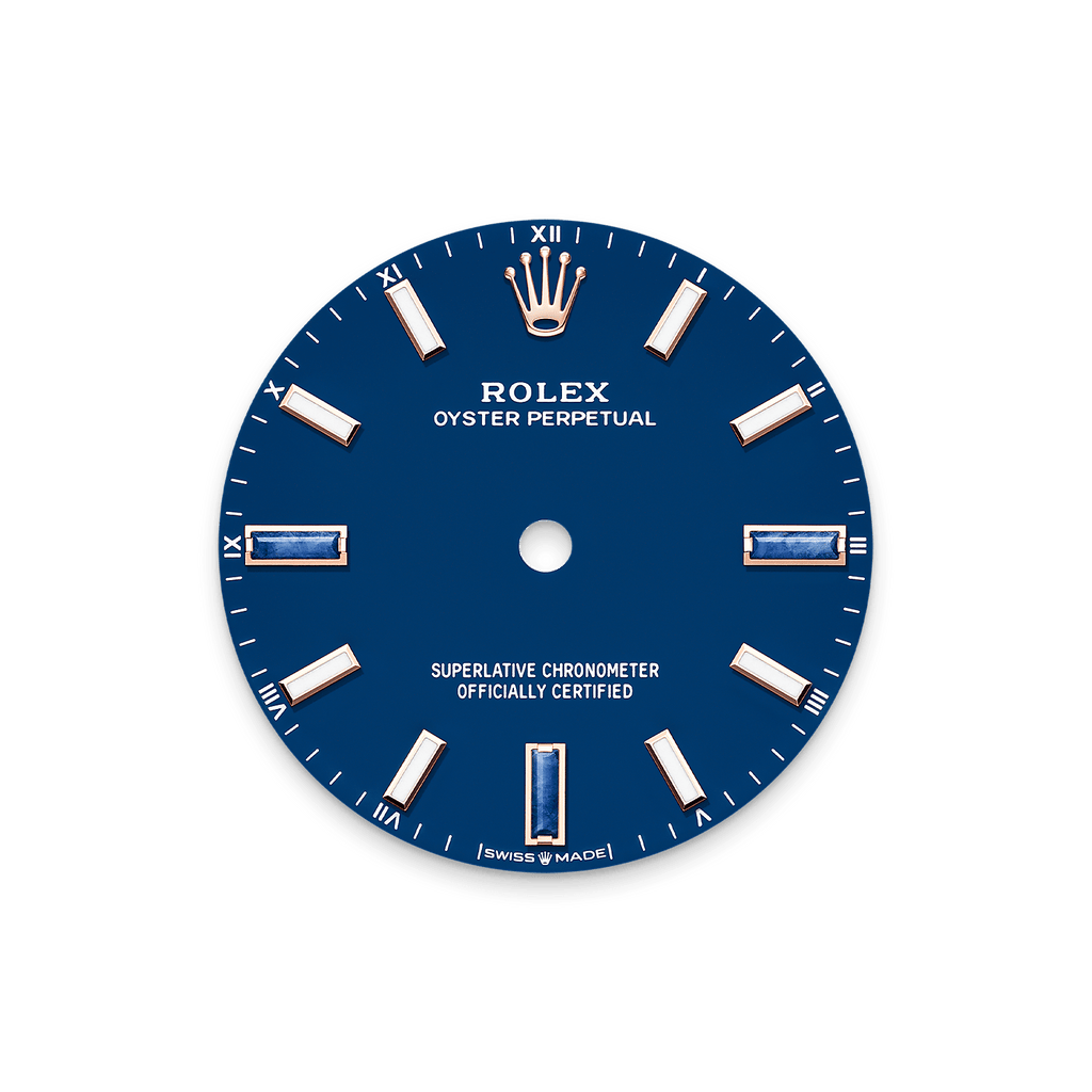 Oyster Perpetual blue stone dial