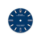 Oyster Perpetual blue stone dial