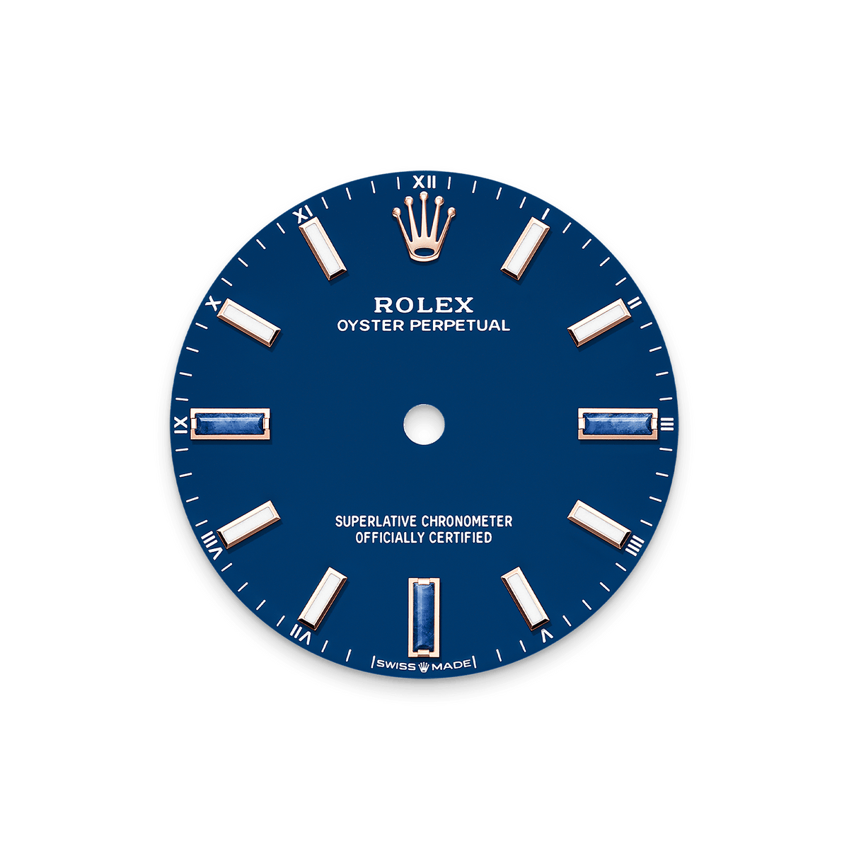 Oyster Perpetual blue stone dial