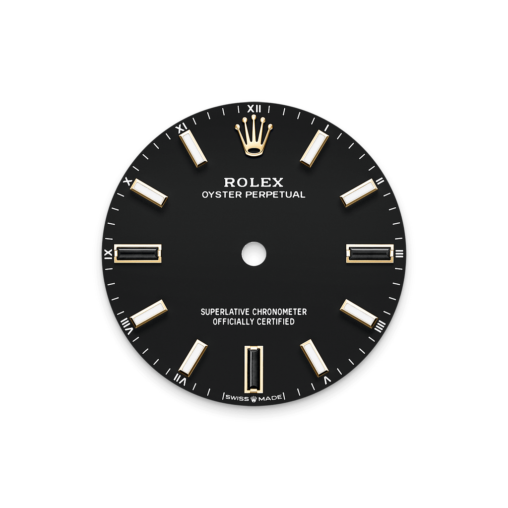 Oyster Perpetual black dial