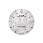 Oyster Perpetual mother-of-pearl diamond dial