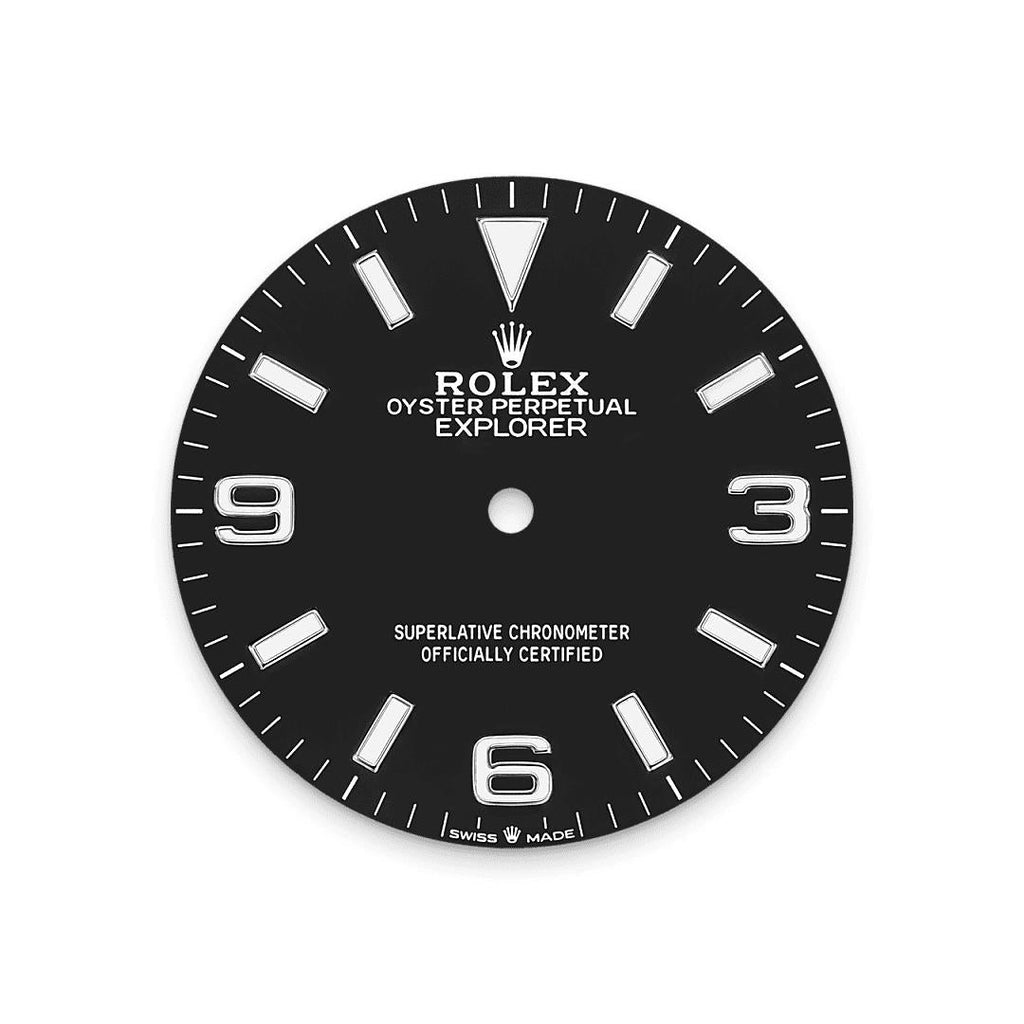 Rolex Stainless Steel Explorer - 36mm - Black
