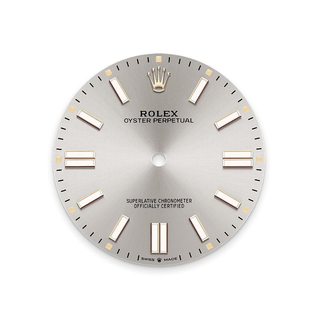 Rolex Stainless Steel Oyster Perpetual - 41mm - Silver