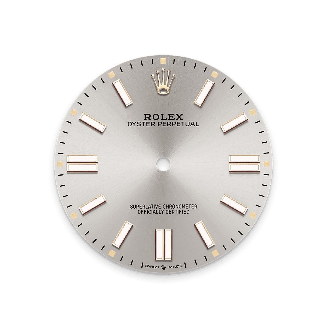 Rolex Stainless Steel Oyster Perpetual - 41mm - Silver