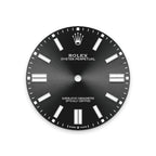 Rolex Stainless Steel Oyster Perpetual - 41mm - Bright black