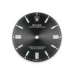 Rolex Stainless Steel Oyster Perpetual - 36mm - Bright black