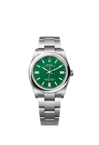 Rolex Stainless Steel Oyster Perpetual - 36mm - Green