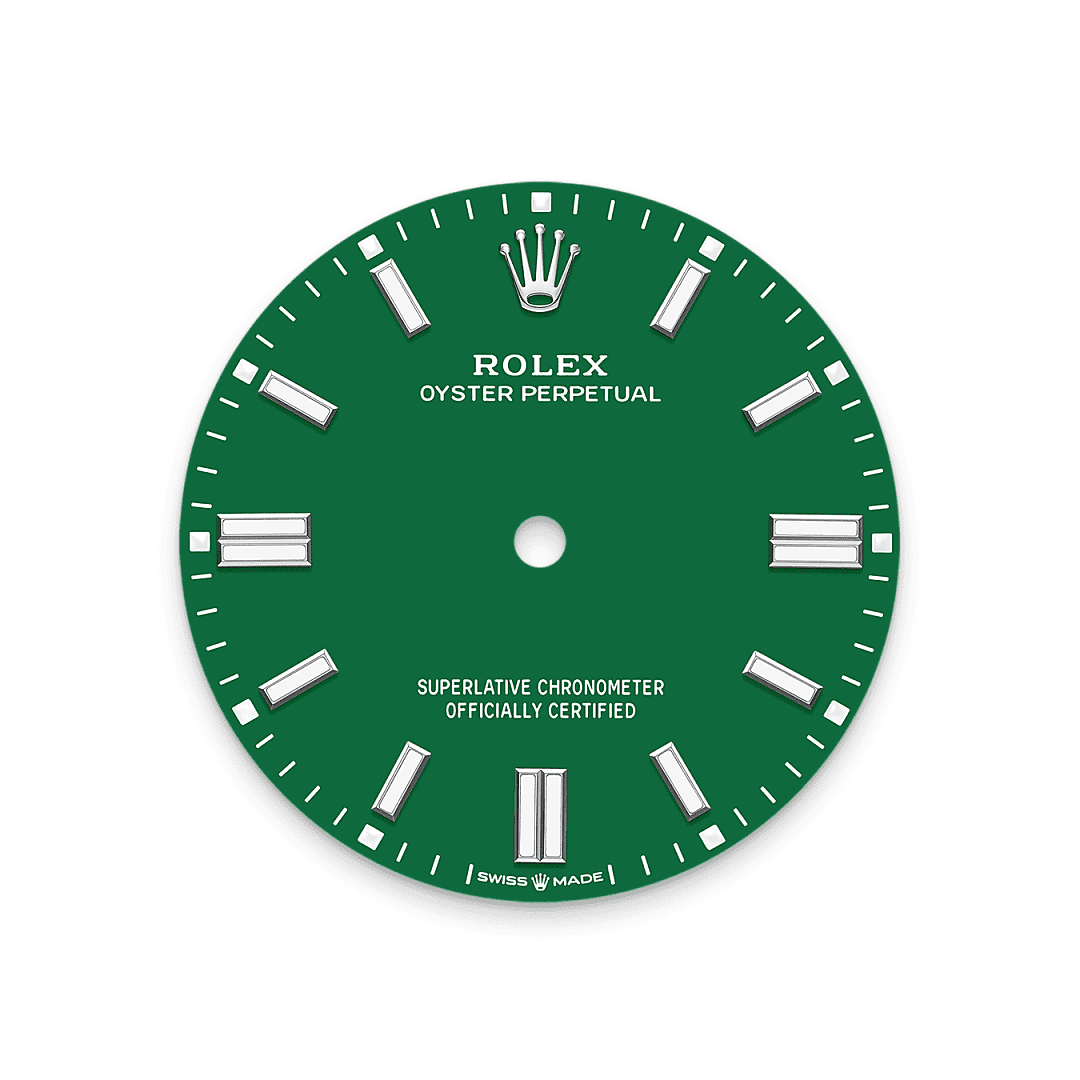 Rolex Stainless Steel Oyster Perpetual - 36mm - Green