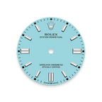 Rolex Stainless Steel Oyster Perpetual - 36mm - Turquoise blue