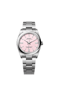 Rolex Stainless Steel Oyster Perpetual - 36mm - Candy pink