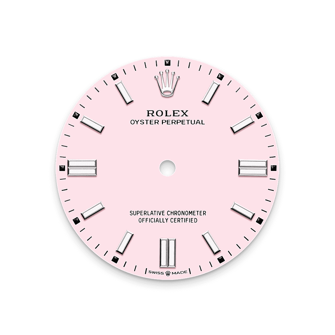 Rolex Stainless Steel Oyster Perpetual - 36mm - Candy pink