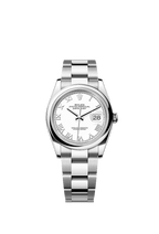 Rolex Stainless Steel Datejust - 36mm - White - Oyster