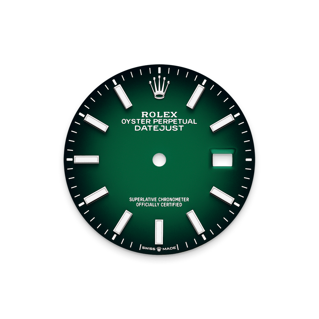 Datejust green ombré dial