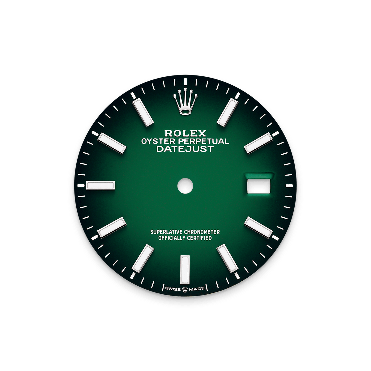 Datejust green ombré dial