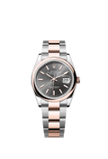 Rolex Two-Tone (RG/SS) Datejust - 36mm - Slate - Oyster