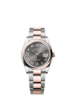 Rolex Two-Tone (RG/SS) Datejust - 36mm - Slate Diamond Dial - Oyster