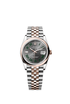 Rolex Two-Tone (RG/SS) Datejust - 36mm - Slate - Jubilee