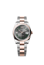 Rolex Two-Tone (RG/SS) Datejust - 36mm - Slate - Oyster